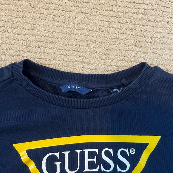 Guess navy blue crewneck sweatshirt - Picture 4 of 7
